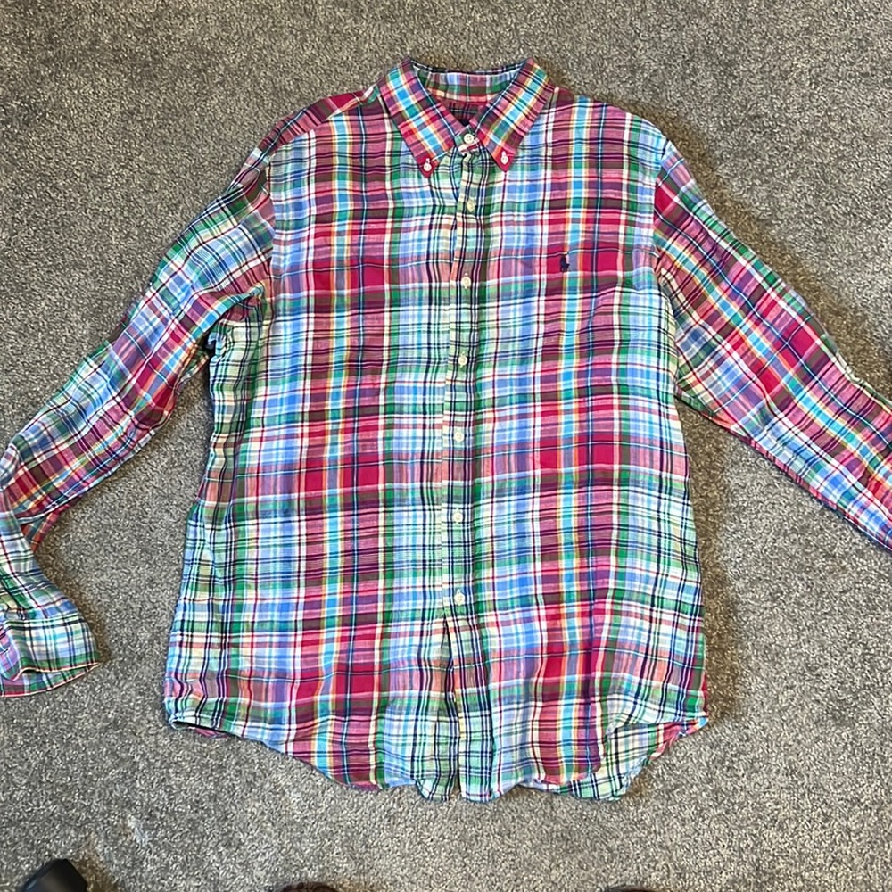 Polo button down shirt